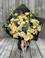 Букет цветов из:  Розы и Лизиантусы в Чистые Боры