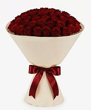Букет 101 Бордовая роза Блэк Бакарра в Чистые Боры