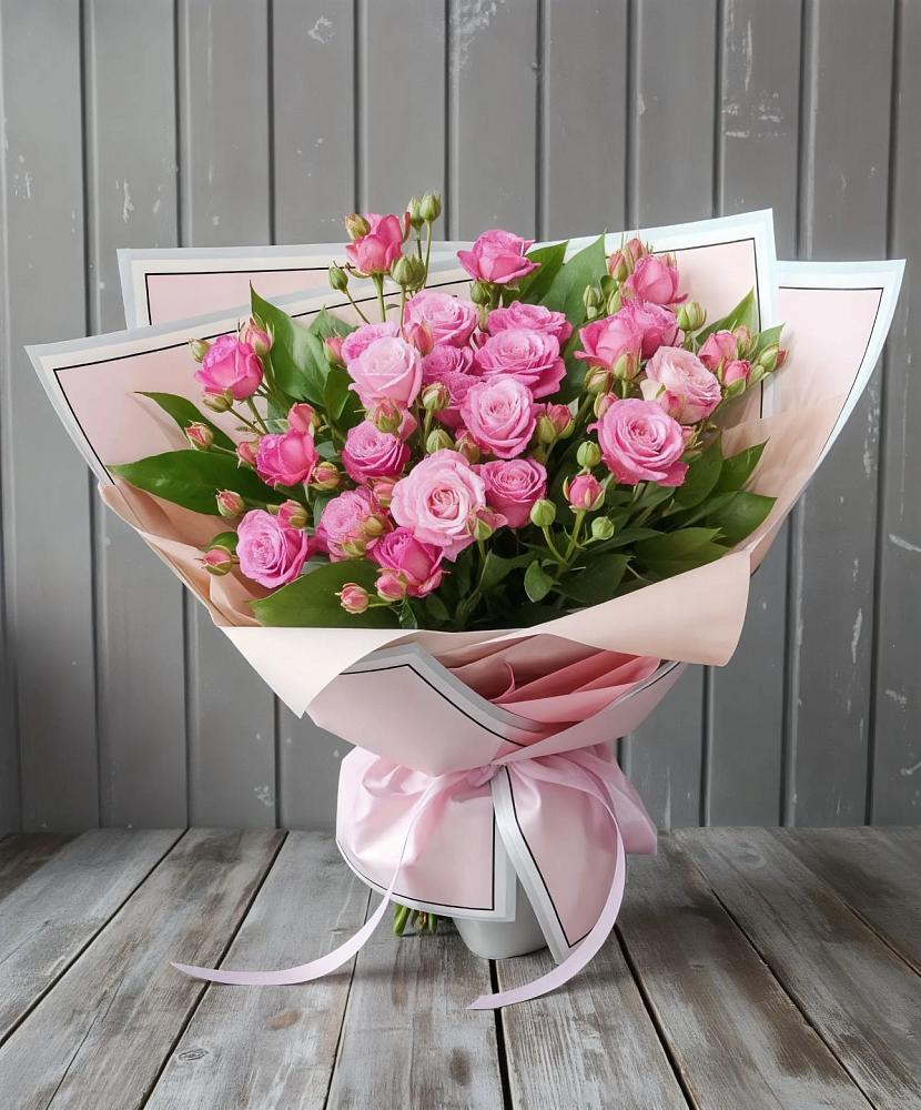 Букет Розовый кустик в Чистые Боры