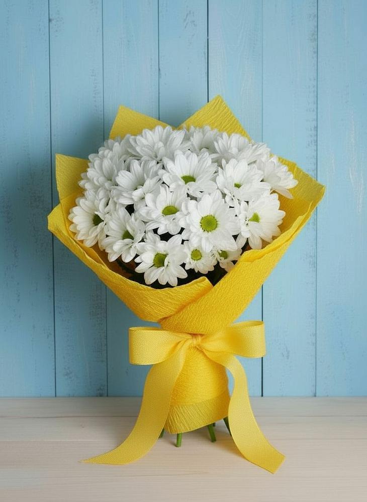 Букет цветов из: Хризантемы в Чистые Боры
