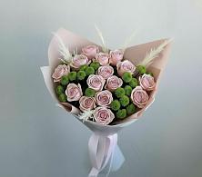 Букет цветов из:  Розы и Хризантемы в Чистые Боры