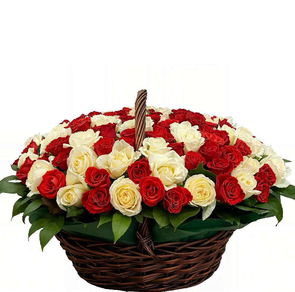 Премиум букет из: Розы в Чистые Боры