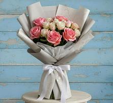 Букет цветов из:  Розы #REPLACE_PRED# Чистые Боры